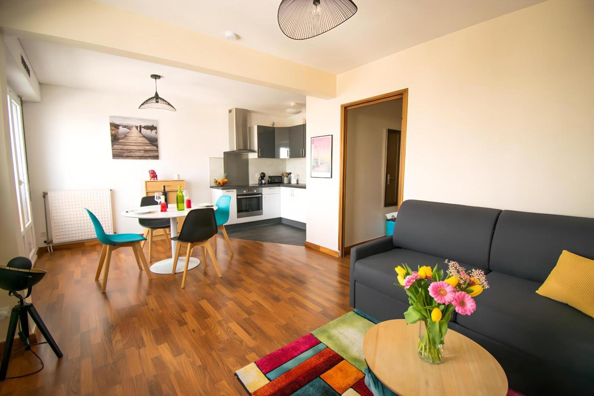 Grand Studio Avec Parking A 10 Minutes Des Plages Lorient Exterior foto